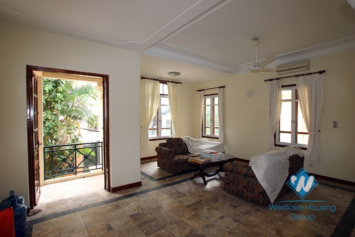 House with yard available for rent in To Ngoc van, Tay Ho district, Hanoi